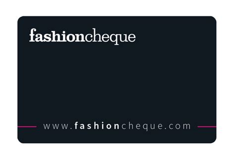 fashioncheque online inwisselen